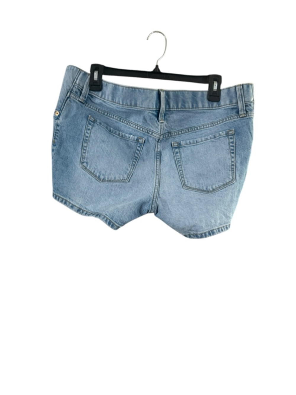 Women's Isabel Maternity by Ingrid & Isabel Blue Jean Shorts Size 6 - Picture 3 of 8